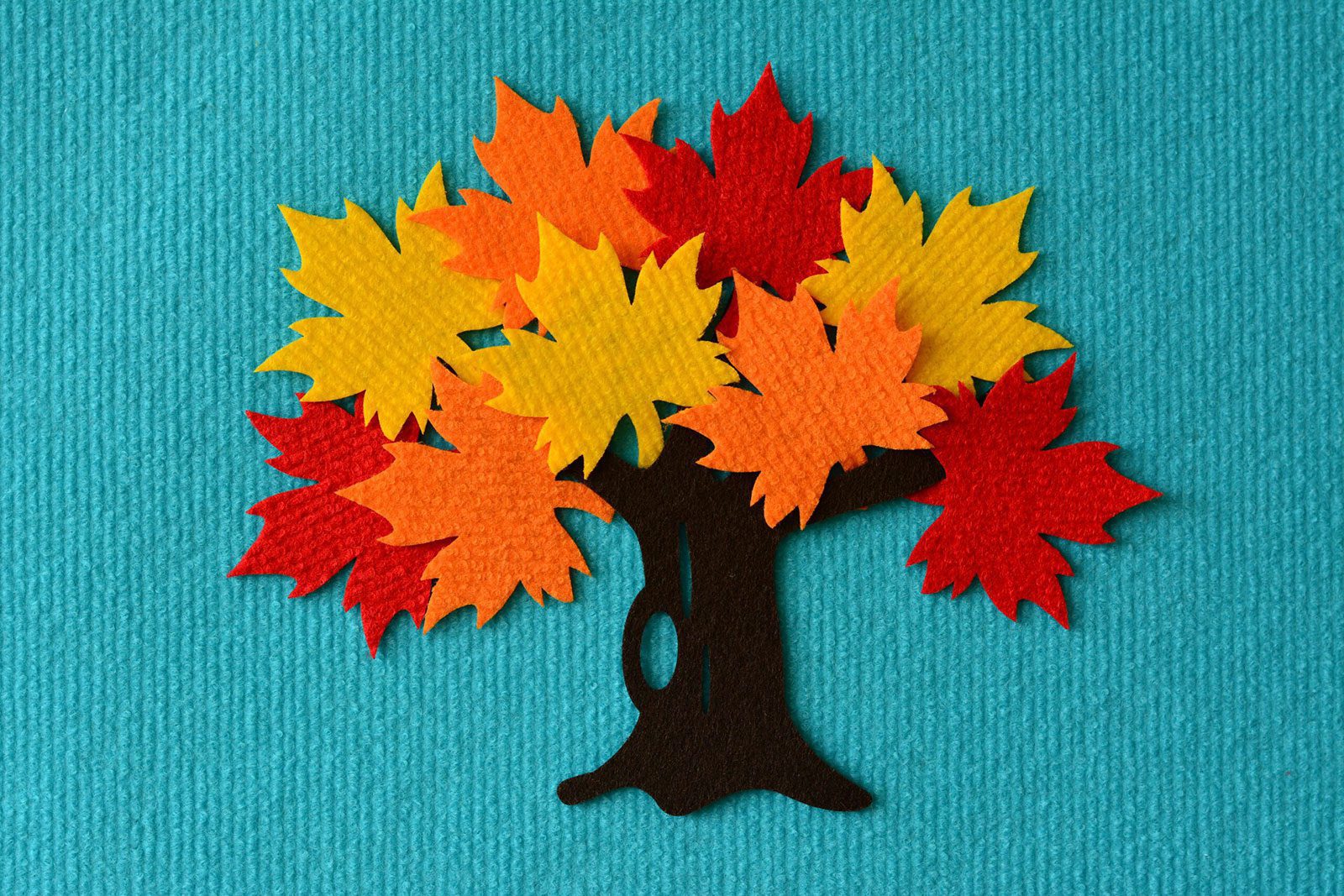 “A Little Maple”, VELCRO® Toy Set for Felt Board Storytelling Activities – 22 Pieces